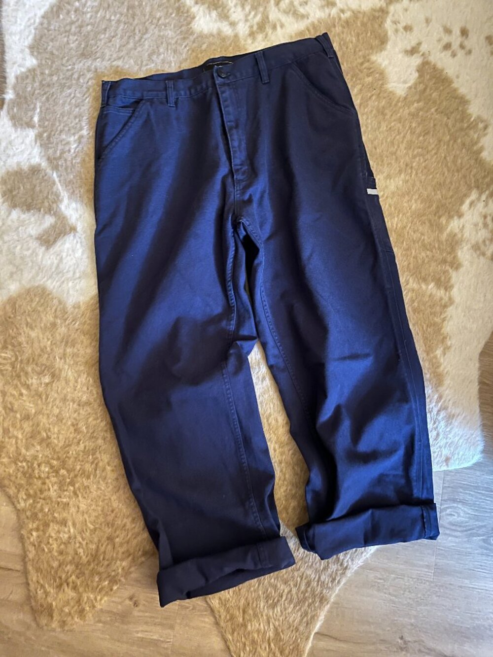 oobe men's work pants | dark blue | 38
